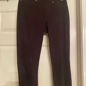 Hue Black Denim Pants